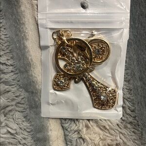 Elegant Gold and Silver Key Holder
